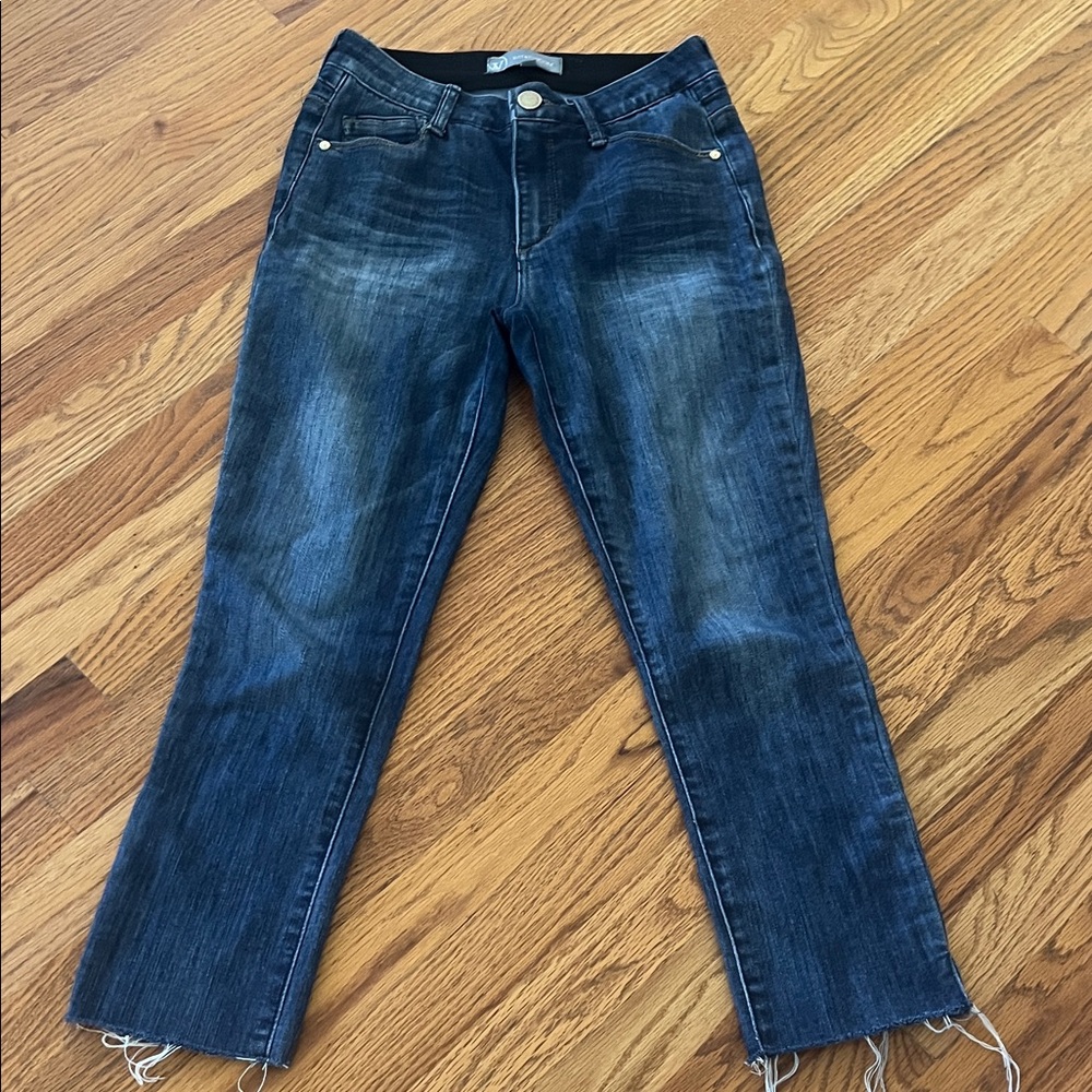 Wit & Wisdom Indigo Straight Leg Jeans